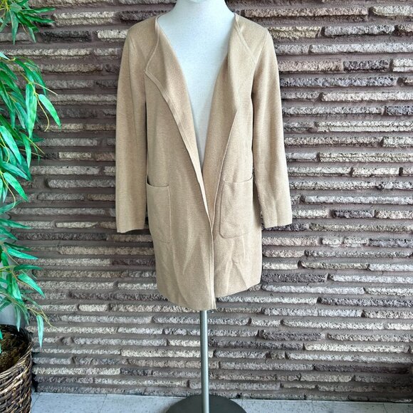 J Crew Juliette Merino Wool Blend Open Drape Duster Cardigan Sweater Size Small - Picture 5 of 9